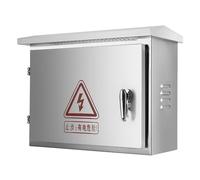Aioneer Distribution Boxoutdoor Electrical Box Stainless Steel Junction Box, Waterproof & Dustproof Electrical Enclosure Box, Universal Electrical Project Box With Lock & Mountin-40×20×30cm