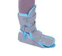Aioneer Drop Foot Orthosis Fixing Brace Angle Adjustment Ankle Sprain Protector Rehabilitation Leg Support Walking Boot For Ankle Sprain, Broken Toe,A Pair,M-Right-Small