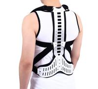 Aioneer Fixed Adjustable Spine Posture, Adjustable Spinal Assist Orthotics, Corrector Back Support For Hunched Back, Kyphosis And Vertebral Compression,M-Medium