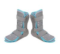 Aioneer Foot Drop Brace Ankle Foot Orthosis Ankle Stabilizer Brace Othopedic Drop Foot Support Plantar Fasciitis Night Splint,Long With Guard Plate,L-Short with guard plate-L