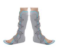 Aioneer Foot Drop Brace Ankle Foot Orthosis Ankle Stabilizer Brace Othopedic Drop Foot Support Plantar Fasciitis Night Splint,Long With Guard Plate,L-Long-M