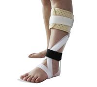 Aioneer Footrest Orthesis Ankle Support Stabiliser With Removable Bandage Drop Foot Support Splint Ankle Foot Orthosis Support For Support When Walking,Right,L-Left-M
