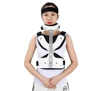 Aioneer Head Neck Chest Fixed Brace, Orthosis Cervical Thoracic, Adjustable Cervical Thoracic Traction Device For Relieves Pain And Pressure In Spine