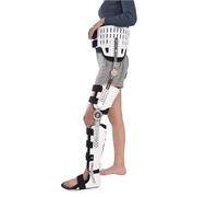 Aioneer Hinged Hip Abduction Brace, Hip Knee Ankle Foot Orthosis For Hip Arthritis And Hip Protection After Recovery For Women And Men,Left