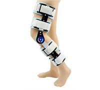 Aioneer Hinged Knee Brace, Adjustable Post Op Knee Support Orthosis, Knee Joint Fixation Immobilizer Protector For Relieves Tendonitis, Jumpers Knee