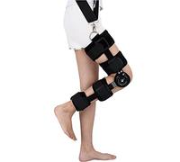 Aioneer Hinged Knee Brace, Adjustable Post Op Patella Brace Support Stabilizer Pad Orthosis Splint Wrap Orthopedic Guard Protector - Leg Brace Support-Right-Small