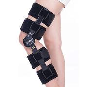 Aioneer Hinged Knee Brace,Knee Brace For Recovery Stabilization Adjustable Orthopedic Support Stabilizer Adjustable Knee Fixation Bracket Fracture Knee Orthosis Support/Large-Large