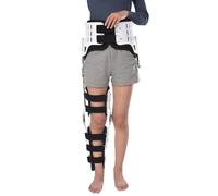 Aioneer Hip Knee Ankle Foot Orthosis, Hinged Hip Abduction Brace, Knee Support Brace For Hip Arthritis And Hip Protection After Recovery,Right