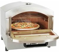 Aioneer Indoor Pizza Oven Bake 12 Pizzas In Minutes Portable Countertop Pizza Oven Stainless Steel Pizza Oven With Glass Door For Restaurants-Gas