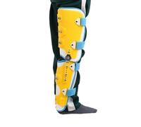 Aioneer Kids Knee Immobilizer, Adjustable Knee Immobilizer Brace, Child Hinged Knee Brace, Guard Splint Leg Protector For Post Op Patella Injury Osteoarthritis,B Left-B Right