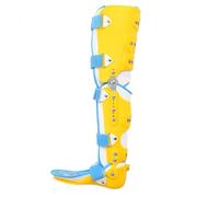 Aioneer Kids Knee Immobilizer, Adjustable Knee Immobilizer Brace, Child Hinged Knee Brace, Guard Splint Leg Protector For Post Op Patella Injury Osteoarthritis,B Left-A Right