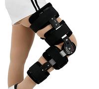 Aioneer Knee Brace - Hinged Immobilizer - Orthosis Stabilizer For Joint Injuries And Orthopedic Rehab/With Shoulder Strap-No Shoulder Strap