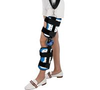 Aioneer Knee Joint Fixation Bracket Leg Stabilizer Lock Hinge Angle Adjustable Bracket With Side Leg Stabilizers For Meniscus Tear, Arthritis, Osteoarthritis