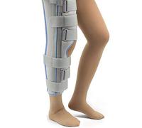 Aioneer Knee Joint Orthosis Breathable Adjustable Disassembly Three-Piece With Metal Bracket Stability Support Correction Protective Gear-Medium