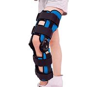 Aioneer Knee Orthosis Immobilizer, Hinged Knee Brace, Adjustable Post Op Knee Support Orthosis Immobilizer, Ankle Fixator For Arthritis Meniscus Tear Ligament Injury And Leg Post-Left-Medium