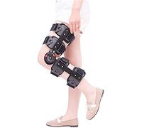 Aioneer Knee Orthosis Support Joint Stabilizer, Hinged Knee Brace Fracture Fixed Guard Splint Leg Protector Fully Adjustable Calf Ankle Foot Fixed Bracket - Universal Size