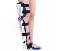 Aioneer Knee Orthosis Support Joint Stabilizer, Knee Ankle Foot Orthosis Brace Adjustable Calf Ankle Foot Fixed Bracket - Universal Size-Right Leg