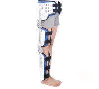 Aioneer Knee Support Brace, Hinged Hip Abduction Brace, Hip Knee Ankle Foot Orthosis For Leg Fracture, Lower Limb Paralysis,Right,S-Right-Large