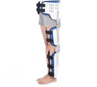 Aioneer Knee Support Brace, Hinged Hip Abduction Brace, Hip Knee Ankle Foot Orthosis For Leg Fracture, Lower Limb Paralysis,Right,S-Left-Small