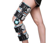 Aioneer Knee Support,Hinged Knee Brace Adjustable Post Op Knee Support Orthosis Immobilizer Protector Fracture Support,Ligament Injured And Fractured, Universal Size