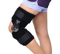 Aioneer Medical Hinge Knee Orthosis Support Adjustable Ligament Sports Injury Orthopedic Splint Osteoarthritis Knee Pain Pad-Small