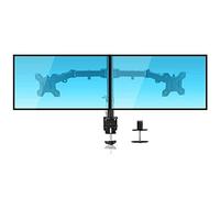 Aioneer Monitor Desk Mount Dual Lcd Monitor Arm Mount Fully Adjustable Desk Mount Stand For 13"-27" Monitor, Fits Up To 22Lbs Per Arm With Vesa 75X75Mm,100X100Mm Computer Monitor