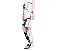 Aioneer Orthopedic Hip Brace Hinged Adjustable Hip Knee Ankle Foot Orthosis Braces Hip Joint Fixation Bracket Durable Ankle Foot Orthosis Brace For Hip Fracture Rehabilitation Eq-Left