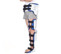 Aioneer Orthopedic Hip Brace Hinged Adjustable Hip Knee Ankle Foot Orthosis Braces, With Walking Boots For Hip Fracture Rehabilitation Equipment,Left-Left