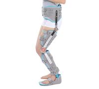 Aioneer Orthopedic Hip Brace Hinged Adjustable Knee Ankle Foot Orthosis Rehabilitation Equipment Fixed Brace Orthopedic Instrument Fracture Support,Right-Left