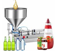 Aioneer Paste Filling Machine,Automatic Paste Liquid Filling Machine,Pneumatic Filling Machine,Quantitative Filler Machine,Stainless Steel Bottle Filling Machine,25 Bottles/Min,F-300ml
