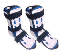 Aioneer Plantar Fasciitis Night Splint Ankle Support Brace Afo Brace Orthosis Splint With Front Protection Plate For Ankle Foot Injuries Sprain Broken,Left,M-Left+right-L