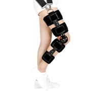 Aioneer Post Op Knee Brace Medial Unloader Knee Brace With Side Stabilizers Adjustable Recovery Knee Support For Meniscus Tear, Arthritis, Acl, Pcl, Osteoarthritis,Right-Right