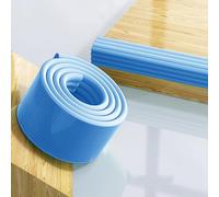 Aioneer Proofing Corners Guards, 8Mm W-Shape Corner Bumper Strip Multicolor 4-10M-Blue-4m