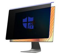 Aioneer Removable 19-24 Inch Computer Privacy Screen, Filter Blue Light Anti-Scratch Protect Eyes, For 16:9 Aspect Ratio Widescreen Laptop Monitor - Hanging Type-19.5in/445x251mm