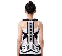 Aioneer Spinal Correction Brace Adjustable Scoliosis Orthosis Spinal Orthosis Fixation Brace Back Correction Bracket For Aldult Men And Women,L-Small