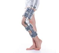 Aioneer Universal Adjustable Hinged Knee Brace With Shoulder Strap, Post Op Knee Support Orthosis Immobilizer Protector For Left Leg And Right Leg