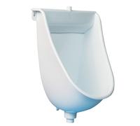 Aioneer Wall Mounted Plastic Urinal Trough With Hose, Universal Washout High Efficiency Urinal, Outdoor Camper Waterless Urinal Toilet Portable Urinal, Garage Urinal Diverter-White-Package 1