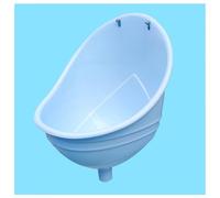 Aioneer Wall Mounted Plastic Urinal Waterless Toilet, Garage Urinal Diverter With Hose, Outdoor Camper Urinals Male Urinal, Portable Urinal For Garage/Shed/Backyard-Blue-Package 1