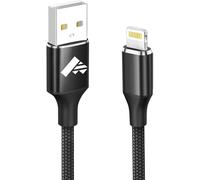 Aioneus iPhone Charger Cable 2M, iPhone Charging Cable MFi Certified Lightning Cable Fast Charging Braided iphone Charger Lead USB Cable for iPhone 14 13 12 11 Pro Max XS XR X 8 7 6 Plus 5 SE,iPad