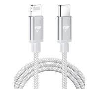 Aioneus USB C to Lightning Cable, 1M Fast USB C iPhone Charger Cable MFi Certified Lightning to Type C Charger PD Fast Charging Cord for iPhone 11 14 14 Pro Max 13 Pro Max 12 8 Plus, White