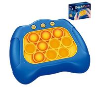 Aionly Pop Game Sensory Fidget Toys For Kids, Light Up Quick Push Game, Puzzle Bubble Game Controller Machine, Fast Push Gift for 6 7 8 9 10 Year Old Fun Present (Battery not included) (Blue-1)