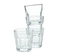 AIOS Set of 5 Virtually Unbreakable Stackable Plastic Shot Glasses 4cl/40ml