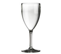 AIOS Set of 6 Unbreakable Polycarbonate Wine Glasses. Capacity 350ml. (Pack of 4)
