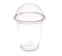AIOS Smoothie Cups with Dome Lids 250ml / 8oz (Pack of 50)