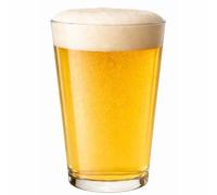 AIOS The Stocky Pint Glass Pack of 6 - Unbreakable Polycarbonate Pint Glass | Strong, Compact & Durable | Perfect for BBQs, Gardens & Outdoor Drinking | Dishwasher Safe Reusable Plastic Beer Glass