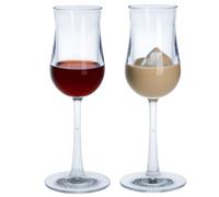 AIOS Virtually Unbreakable Port/Sherry/Madeira/Schnapps/Grappa/Liqueure Glass. Capacity 110ml (2)