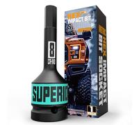Aiourx 1/2" Drive H8 Impact Hex Bit Socket, 8mm Allen Bit Socket, Metric, Cr-V Steel, Professional Machine Repair Tools for Removing Bolts, Ideal for Furniture Repair and DIY Creations