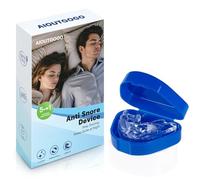 AIOUTGOGO Anti Snoring Devices - 2 Pcs Effective Anti Snoring Mouthpiece,Multifunctional Snore Stopper, Ready to Use - Anti Snoring Mouthpiece to Reduce Snoring,Travel and Home Use