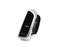 AIOXOLGIVW Car air conditioning vents For Porsche For Cayenne 7P5 2010-2015 Silver Carbon Front Middle Central Air Conditioner AC Vent Grille Outlet Complete Assembly(Silver Central-Right)