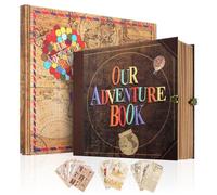 AIPASA Our Adventure Book Scrapbook Photo Album, Personalized Gifts 8.9*7.7